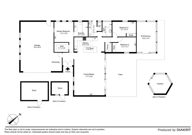 Floorplan of Homely house listing, 2 South Crescent, Somers VIC 3927