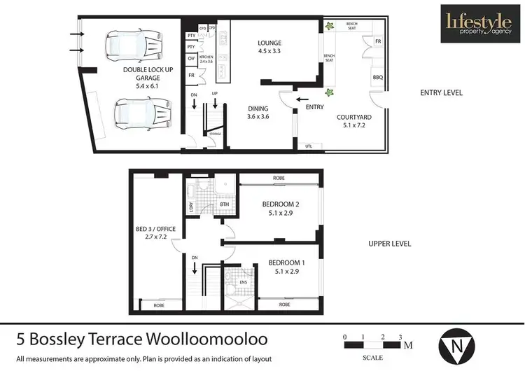 Floorplan of Homely townhouse listing, 5 Bossley Terrace, Woolloomooloo NSW 2011