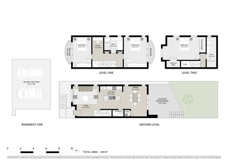 Floorplan of Homely townhouse listing, 3/141 Carlingford Road, Epping NSW 2121
