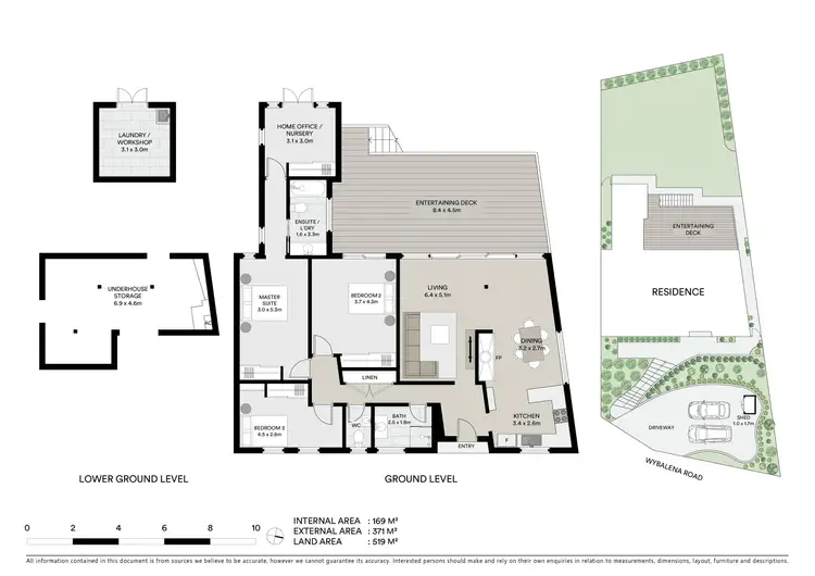 Floorplan of Homely house listing, 15 Wybalena Road, Hunters Hill NSW 2110