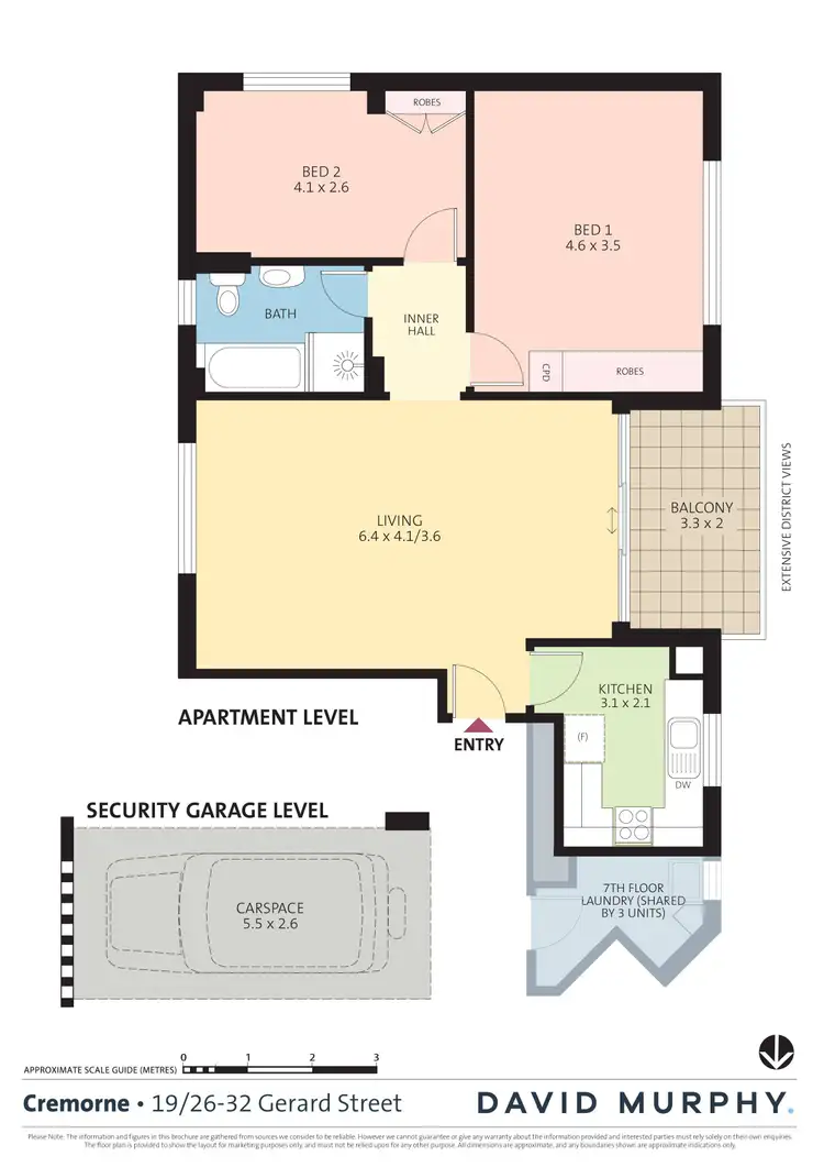 Floorplan of Homely apartment listing, 19/26-32 Gerard Street, Cremorne NSW 2090