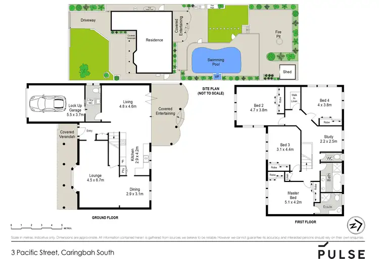 Floorplan of Homely house listing, 3 Pacific Street, Caringbah South NSW 2229
