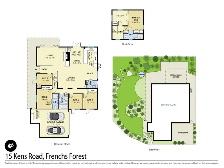 Floorplan of Homely house listing, 15 Kens Road, Frenchs Forest NSW 2086