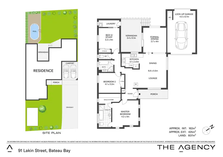 Floorplan of Homely house listing, 91 Lakin Street, Bateau Bay NSW 2261