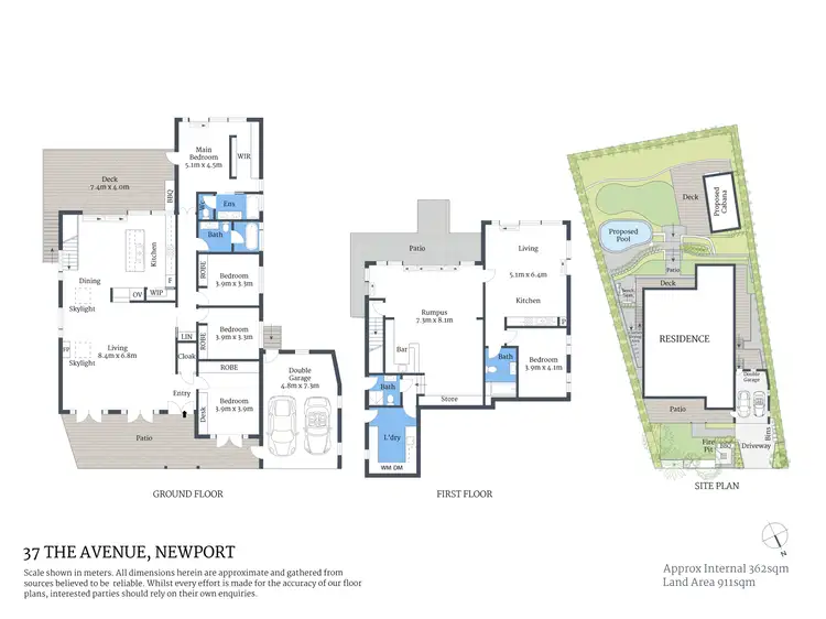 Floorplan of Homely house listing, 37 The Avenue, Newport NSW 2106