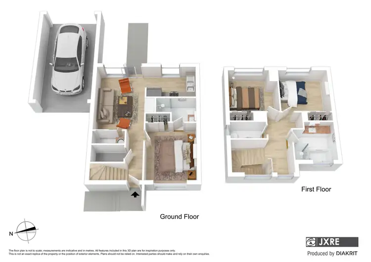 Floorplan of Homely townhouse listing, 3/7 Salisbury Court, Glen Waverley VIC 3150