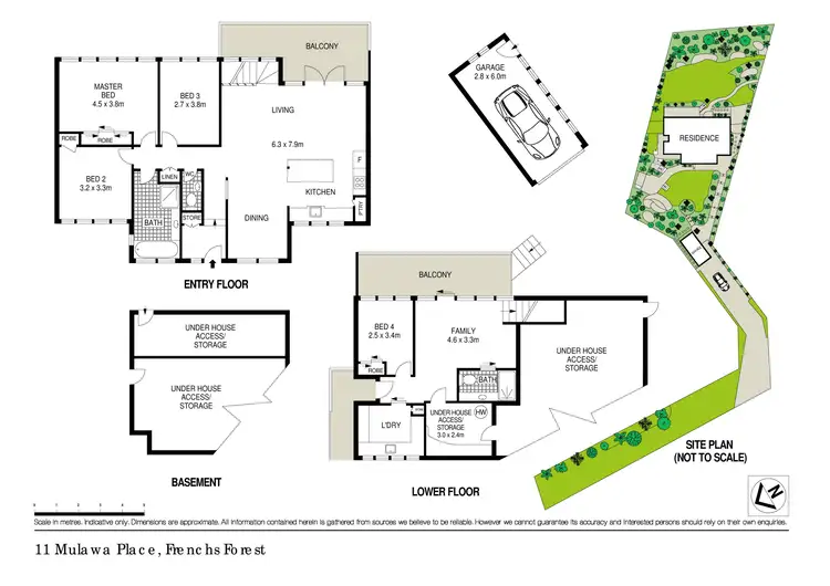 Floorplan of Homely house listing, 11 Mulawa Place, Frenchs Forest NSW 2086