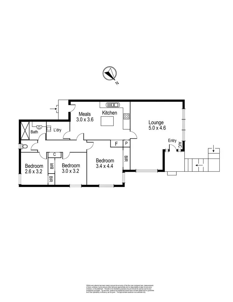 Floorplan of Homely house listing, 3 Tara Court, Wantirna VIC 3152