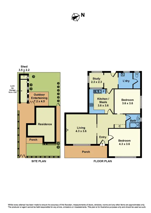 Floorplan of Homely house listing, 7 Lynch Street, Sunshine VIC 3020