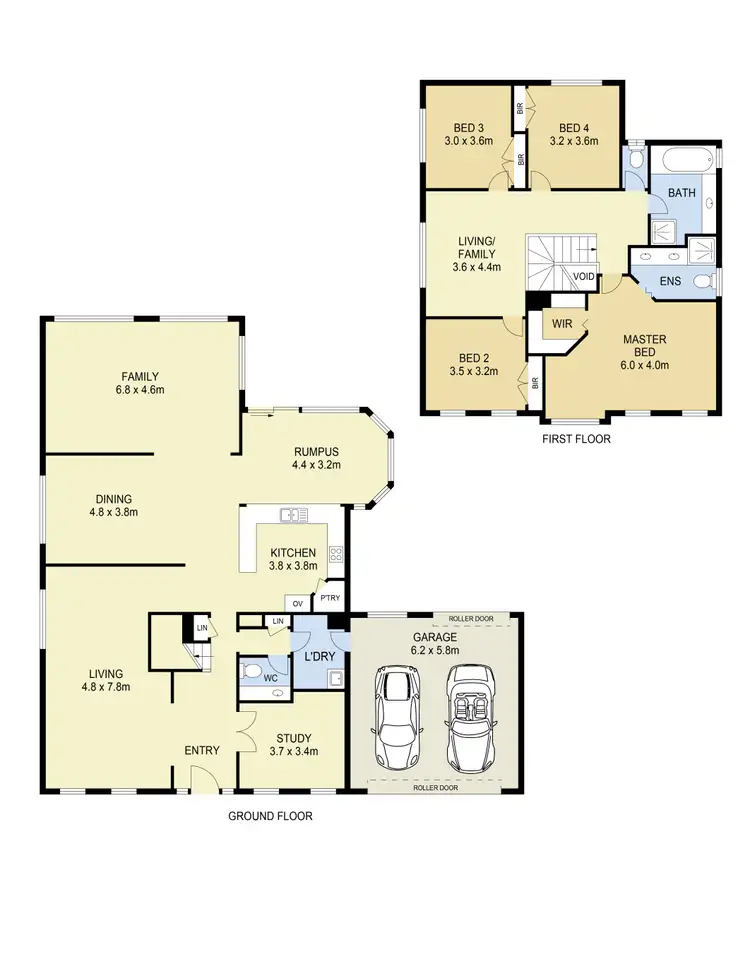 Floorplan of Homely house listing, 9 Pimelea Way, Hillside VIC 3037