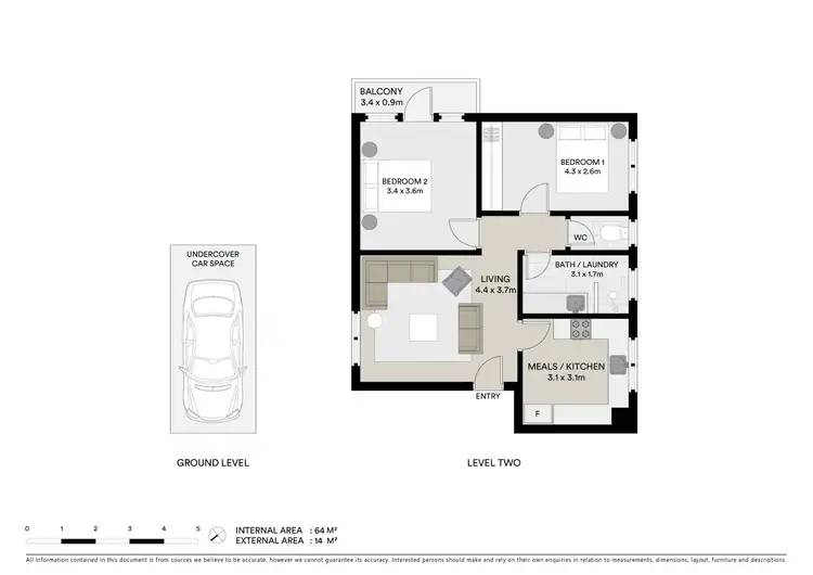 Floorplan of Homely apartment listing, 9/49 Hyde Street, Footscray VIC 3011