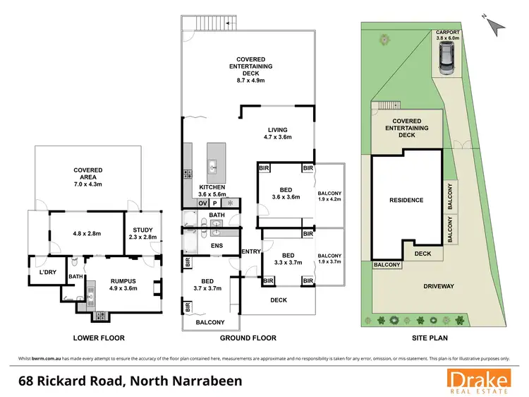 Floorplan of Homely house listing, 68 Rickard Road, North Narrabeen NSW 2101