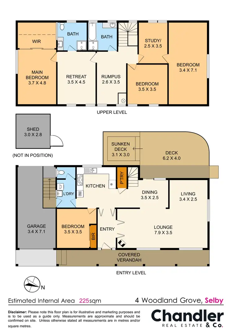 Floorplan of Homely house listing, 4 Woodland Grove, Selby VIC 3159
