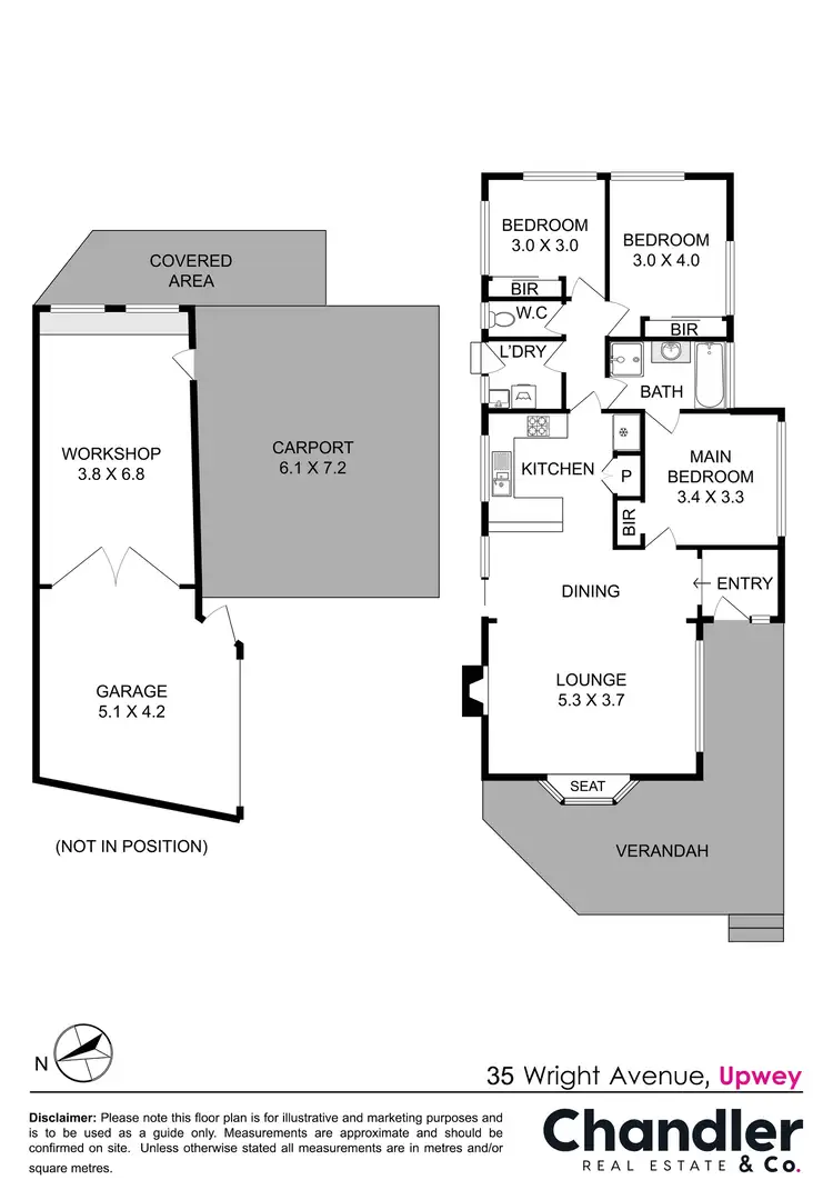 Floorplan of Homely house listing, 35 Wright Avenue, Upwey VIC 3158