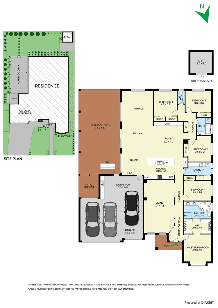 Floorplan of Homely house listing, 47 Streeton Way, Berwick VIC 3806