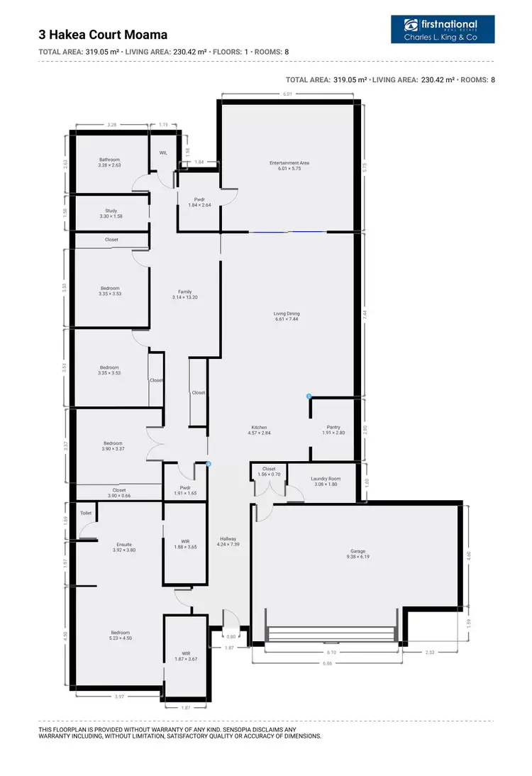 Floorplan of Homely house listing, 3 Hakea Court, Moama NSW 2731
