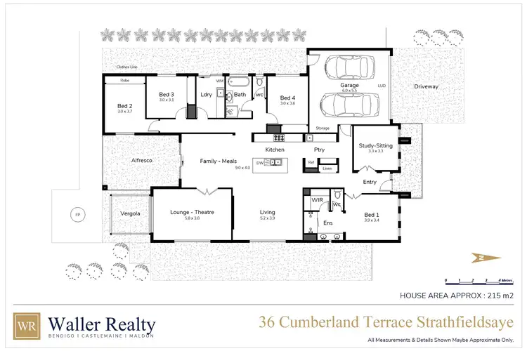 Floorplan of Homely house listing, 36 Cumberland Terrace, Strathfieldsaye VIC 3551