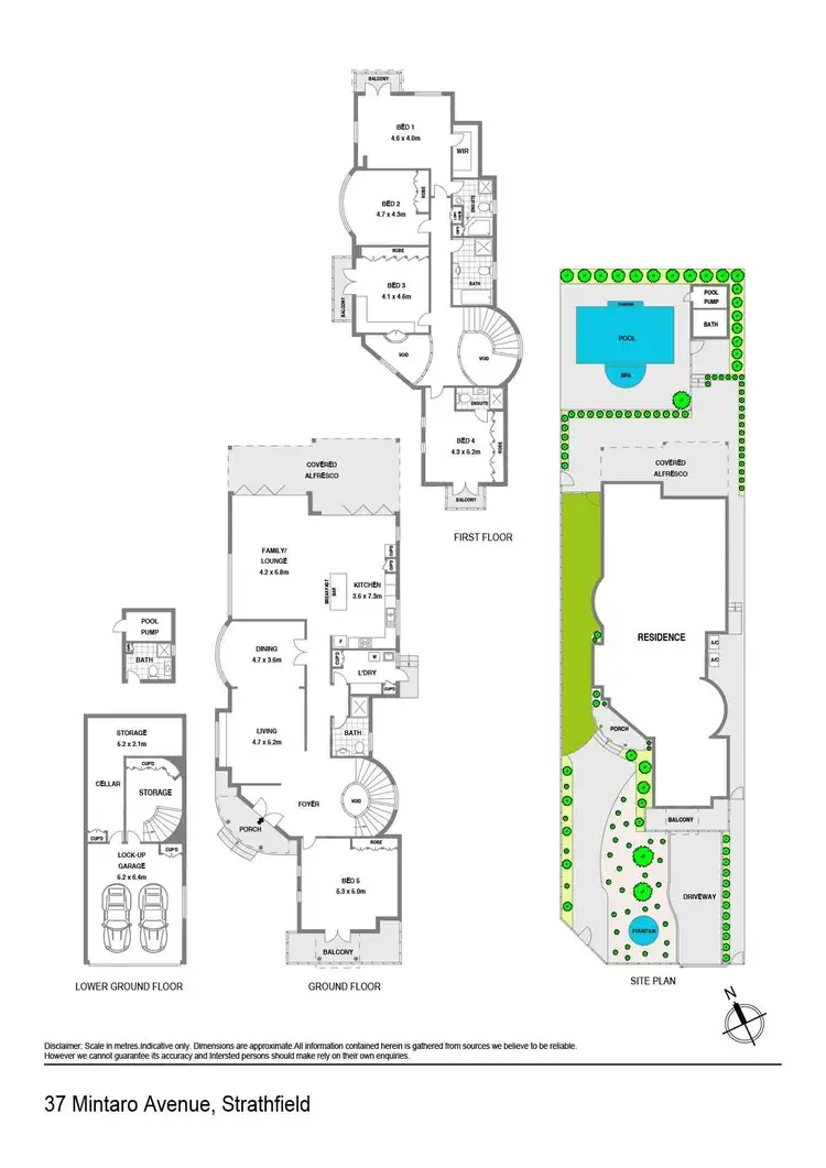 Floorplan of Homely house listing, 37 Mintaro Avenue, Strathfield NSW 2135