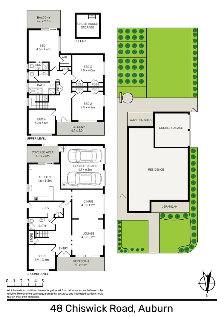 Floorplan of Homely house listing, 48 Chiswick Road, Auburn NSW 2144