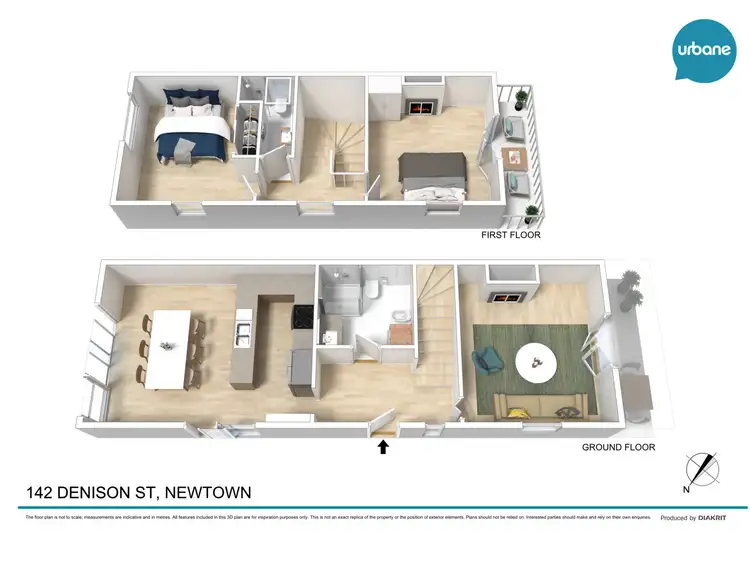 Floorplan of Homely house listing, 142 Denison Street, Newtown NSW 2042