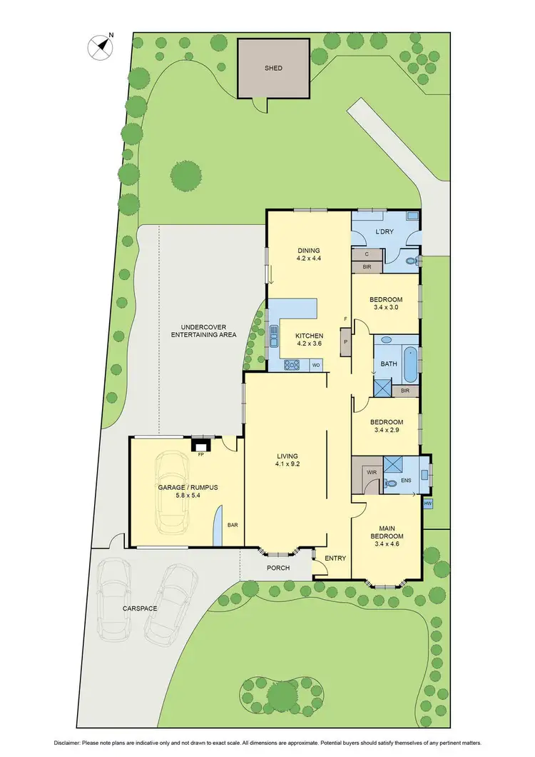 Floorplan of Homely house listing, 23 Lancia Drive, Keilor Downs VIC 3038