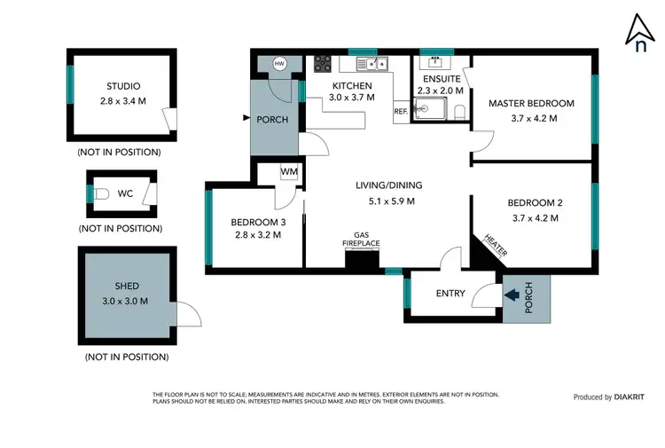 Floorplan of Homely house listing, 7 Robb Street, Reservoir VIC 3073