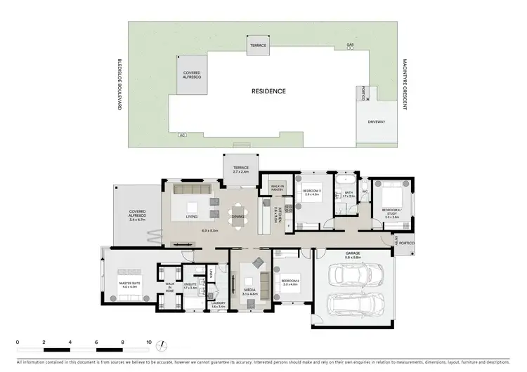 Floorplan of Homely house listing, 35 Macintyre Crescent, Pelican Waters QLD 4551