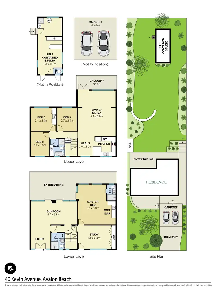 Floorplan of Homely house listing, 40 Kevin Avenue, Avalon Beach NSW 2107