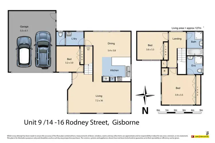 Floorplan of Homely unit listing, 9/14-16 Rodney Street, Gisborne VIC 3437