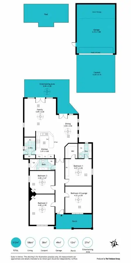 Floorplan of Homely house listing, 29 Gertrude Street, Glandore SA 5037