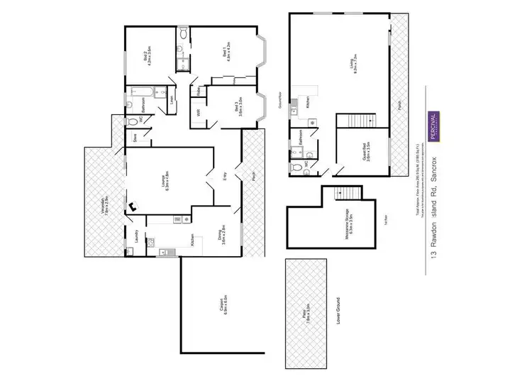 Floorplan of Homely house listing, 13 Rawdon Island Road, Sancrox NSW 2446