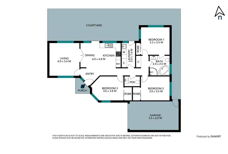 Floorplan of Homely unit listing, 2/34 Waratah Street, Thomastown VIC 3074