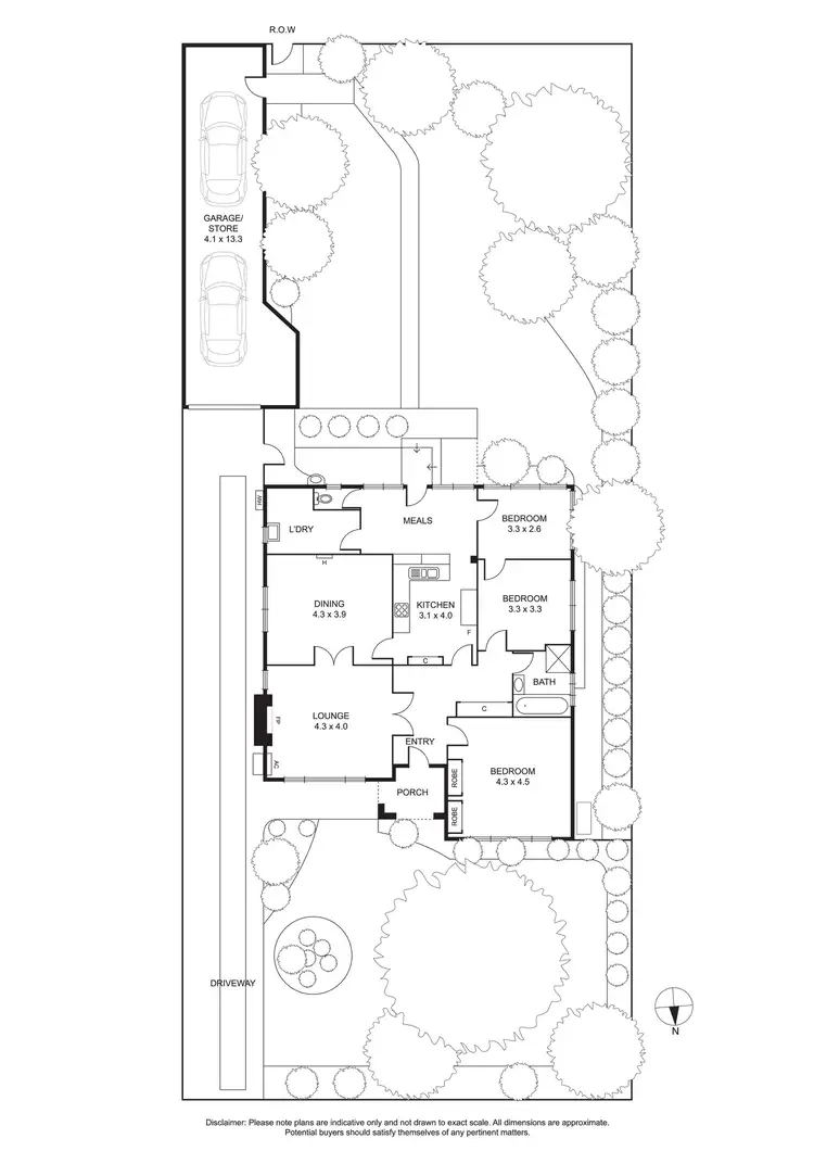 Floorplan of Homely house listing, 18 Darling Avenue, Camberwell VIC 3124