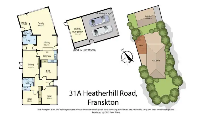Floorplan of Homely house listing, 31A Heatherhill Road, Frankston VIC 3199