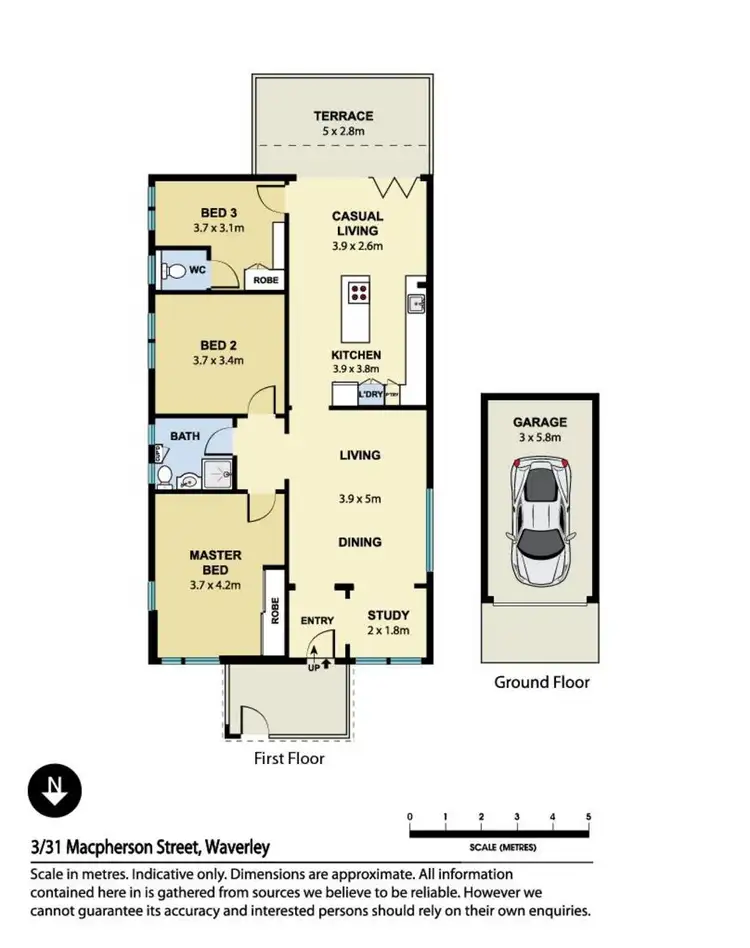 Floorplan of Homely apartment listing, 3/31 Macpherson Street, Waverley NSW 2024