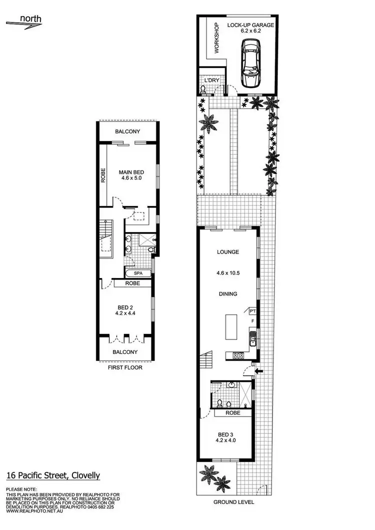 Floorplan of Homely house listing, 16 Pacific Street, Clovelly NSW 2031