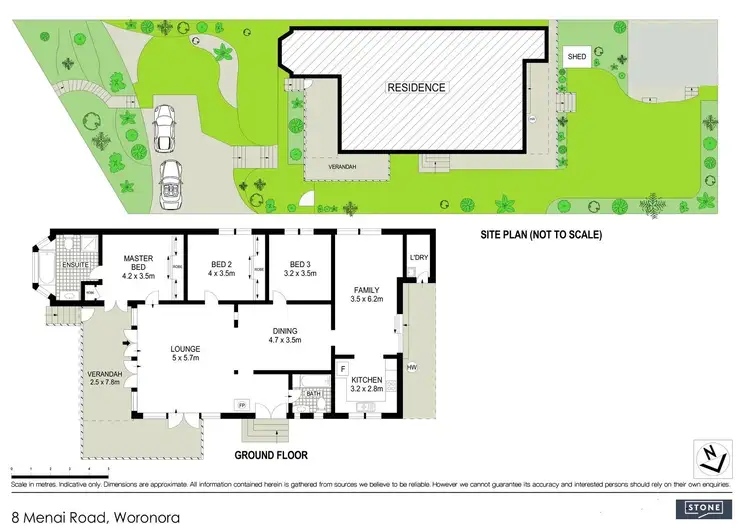 Floorplan of Homely house listing, 8 Menai Road, Woronora NSW 2232