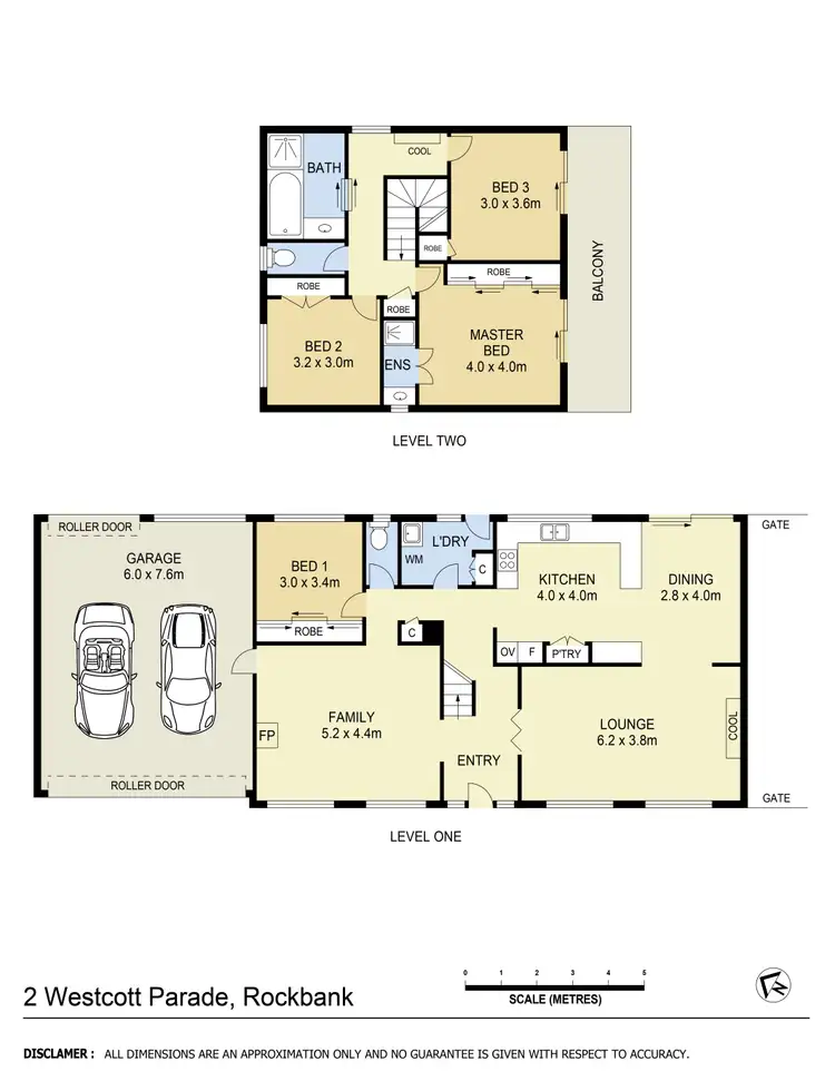 Floorplan of Homely house listing, 2 Westcott Parade, Rockbank VIC 3335