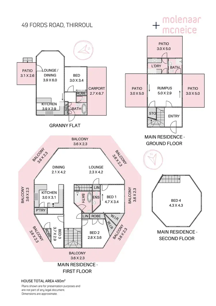Floorplan of Homely house listing, 49 Fords Road, Thirroul NSW 2515
