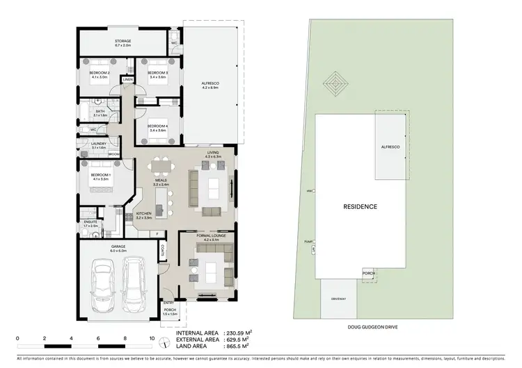 Floorplan of Homely house listing, 6 Doug Gudgeon Drive, Mudgee NSW 2850