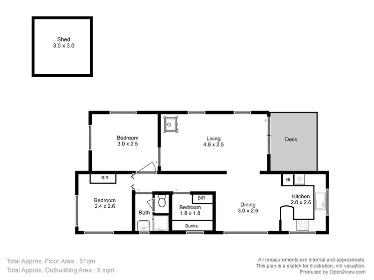 Floorplan of Homely land listing, 8 Ash Street, Primrose Sands TAS 7173
