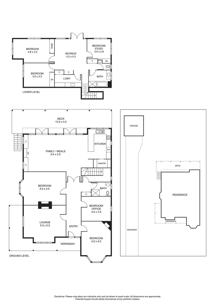 Floorplan of Homely house listing, 52 Valley Parade, Glen Iris VIC 3146