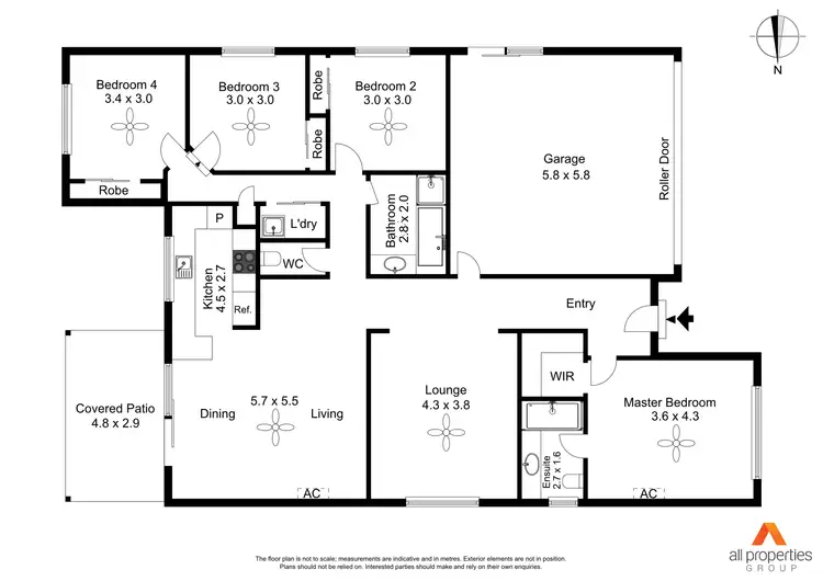 Floorplan of Homely house listing, 43 Kao Street, Marsden QLD 4132