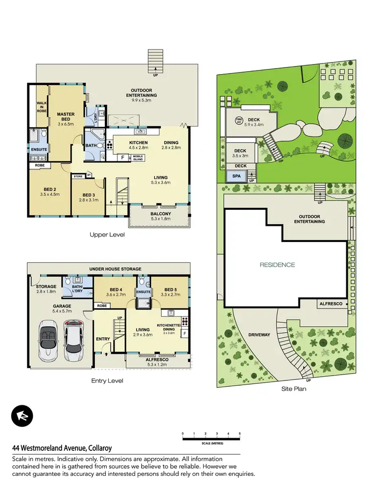 Floorplan of Homely house listing, 44 Westmoreland Avenue, Collaroy NSW 2097