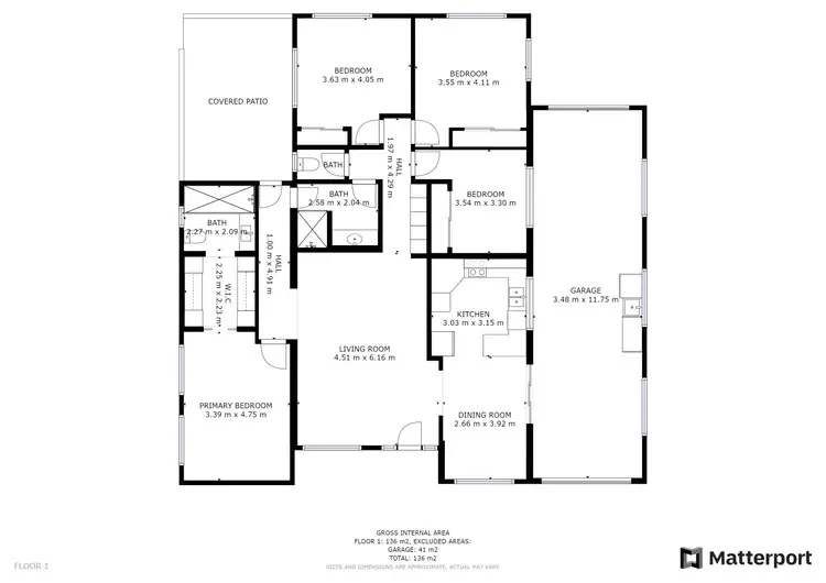 Floorplan of Homely house listing, 12 Vista Street, Bayview Heights QLD 4868