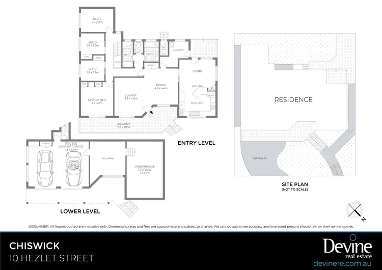 Floorplan of Homely house listing, 10 Hezlet Street, Chiswick NSW 2046