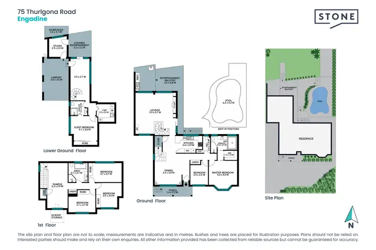 Floorplan of Homely house listing, 75 Thurlgona Road, Engadine NSW 2233