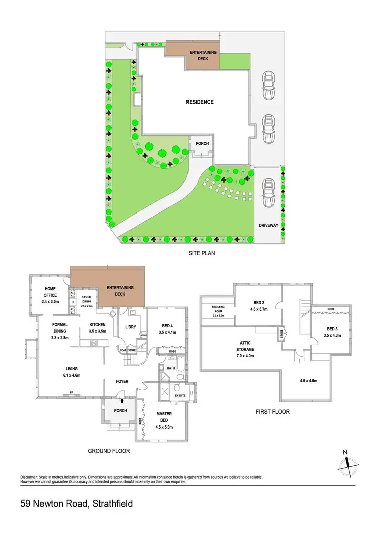 Floorplan of Homely house listing, 59 Newton Road, Strathfield NSW 2135