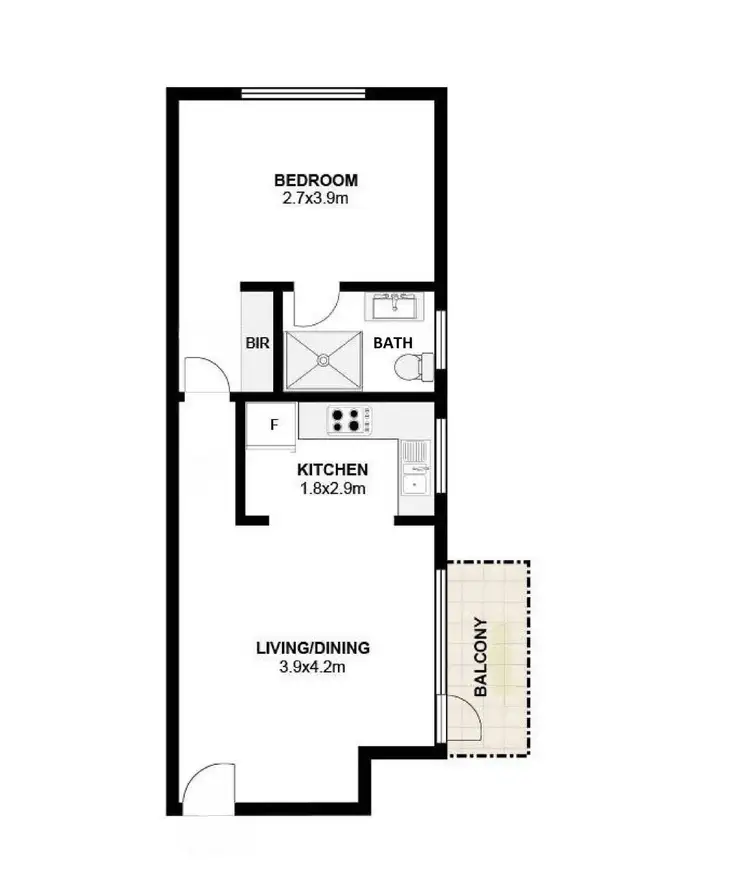 Floorplan of Homely apartment listing, 9/4 Parnell Street, Strathfield NSW 2135