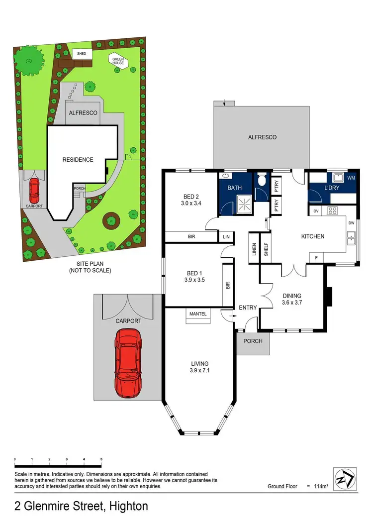 Floorplan of Homely house listing, 2 Glenmire Street, Highton VIC 3216